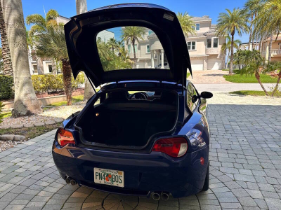 2007 BMW Z4 M Coupe in Interlagos Blue Metallic over Black Extended Nappa