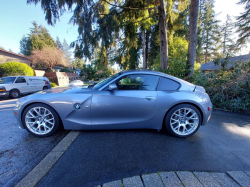 2007 BMW Z4 M Coupe in Silver Gray Metallic over Black Nappa