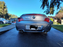 2007 BMW Z4 M Coupe in Silver Gray Metallic over Black Nappa