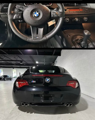 2007 BMW Z4 M Coupe in Black Sapphire Metallic over Black Nappa