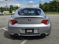 2007 BMW Z4 M Coupe in Titanium Silver Metallic over Black Nappa