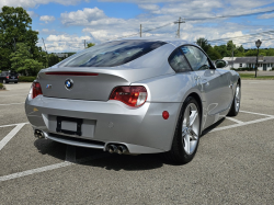 2007 BMW Z4 M Coupe in Titanium Silver Metallic over Black Nappa