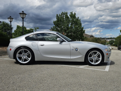 2007 BMW Z4 M Coupe in Titanium Silver Metallic over Black Nappa