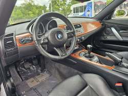 2007 BMW Z4 M Coupe in Titanium Silver Metallic over Black Nappa