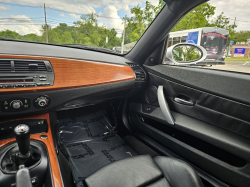 2007 BMW Z4 M Coupe in Titanium Silver Metallic over Black Nappa