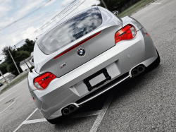 2007 BMW Z4 M Coupe in Titanium Silver Metallic over Black Nappa