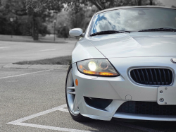 2007 BMW Z4 M Coupe in Titanium Silver Metallic over Black Nappa