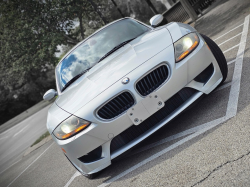 2007 BMW Z4 M Coupe in Titanium Silver Metallic over Black Nappa