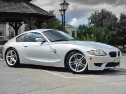 2007 BMW Z4 M Coupe in Titanium Silver Metallic over Black Nappa