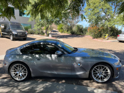 2007 BMW Z4 M Coupe in Silver Gray Metallic over Black Extended Nappa