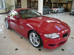 2007 BMW Z4 M Coupe in Imola Red 2 over Black Nappa