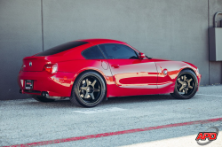 2007 BMW Z4 M Coupe in Imola Red 2 over Black Nappa