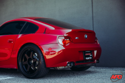 2007 BMW Z4 M Coupe in Imola Red 2 over Black Nappa