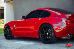 2007 BMW Z4 M Coupe in Imola Red 2 over Black Nappa