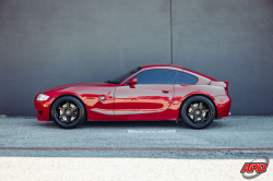 2007 BMW Z4 M Coupe in Imola Red 2 over Black Nappa