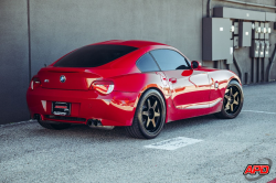 2007 BMW Z4 M Coupe in Imola Red 2 over Black Nappa