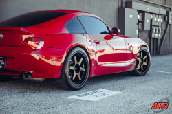 2007 BMW Z4 M Coupe in Imola Red 2 over Black Nappa
