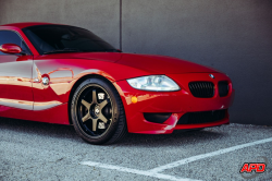 2007 BMW Z4 M Coupe in Imola Red 2 over Black Nappa
