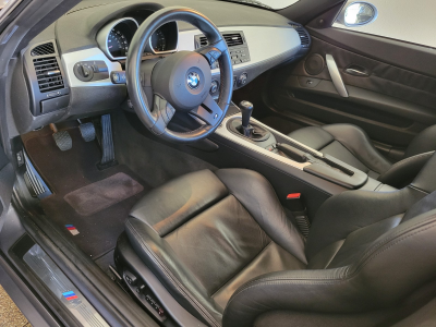 2007 BMW Z4 M Coupe in Silver Gray Metallic over Black Nappa