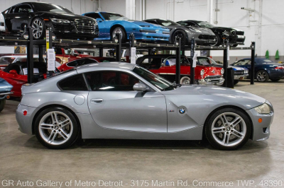 2007 BMW Z4 M Coupe in Silver Gray Metallic over Black Nappa
