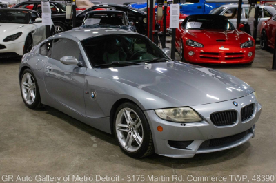 2007 BMW Z4 M Coupe in Silver Gray Metallic over Black Nappa
