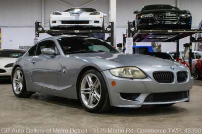 2007 BMW Z4 M Coupe in Silver Gray Metallic over Black Nappa