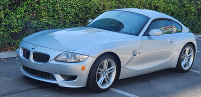 2007 BMW Z4 M Coupe in Titanium Silver Metallic over Light Sepang Bronze Extended Nappa