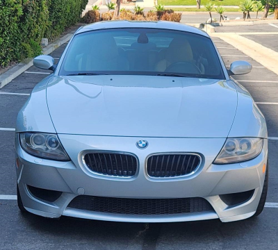 2007 BMW Z4 M Coupe in Titanium Silver Metallic over Light Sepang Bronze Extended Nappa