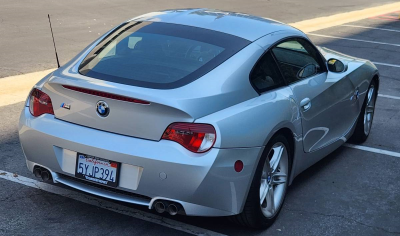2007 BMW Z4 M Coupe in Titanium Silver Metallic over Light Sepang Bronze Extended Nappa