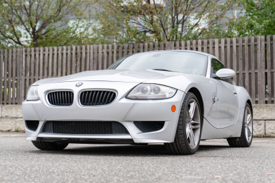 2007 BMW Z4 M Coupe in Titanium Silver Metallic over Black Extended Nappa