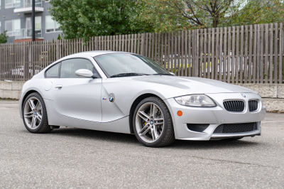 2007 BMW Z4 M Coupe in Titanium Silver Metallic over Black Extended Nappa