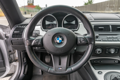 2007 BMW Z4 M Coupe in Titanium Silver Metallic over Black Extended Nappa