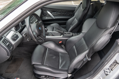 2007 BMW Z4 M Coupe in Titanium Silver Metallic over Black Extended Nappa