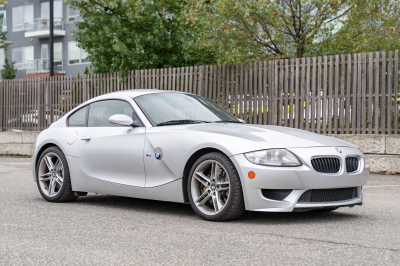 2007 BMW Z4 M Coupe in Titanium Silver Metallic over Black Extended Nappa