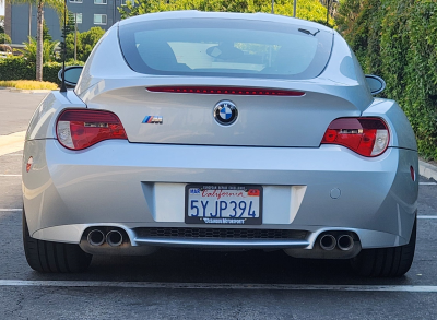 2007 BMW Z4 M Coupe in Titanium Silver Metallic over Light Sepang Bronze Extended Nappa