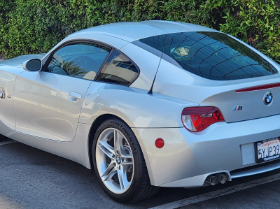 2007 BMW Z4 M Coupe in Titanium Silver Metallic over Light Sepang Bronze Extended Nappa