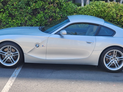 2007 BMW Z4 M Coupe in Titanium Silver Metallic over Light Sepang Bronze Extended Nappa