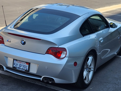 2007 BMW Z4 M Coupe in Titanium Silver Metallic over Light Sepang Bronze Extended Nappa