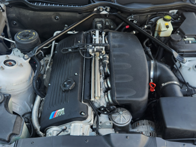 2007 BMW Z4 M Coupe in Titanium Silver Metallic over Light Sepang Bronze Extended Nappa