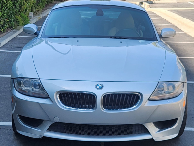 2007 BMW Z4 M Coupe in Titanium Silver Metallic over Light Sepang Bronze Extended Nappa