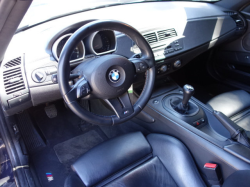 2007 BMW Z4 M Coupe in Monaco Blue Metallic over Black Extended Nappa