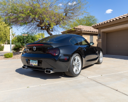 2007 BMW Z4 M Coupe in Black Sapphire Metallic over Black Nappa