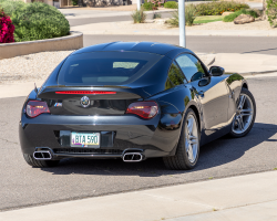 2007 BMW Z4 M Coupe in Black Sapphire Metallic over Black Nappa