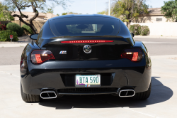 2007 BMW Z4 M Coupe in Black Sapphire Metallic over Black Nappa