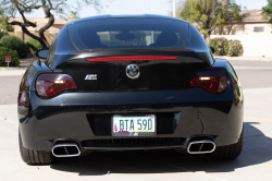 2007 BMW Z4 M Coupe in Black Sapphire Metallic over Black Nappa