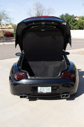 2007 BMW Z4 M Coupe in Black Sapphire Metallic over Black Nappa