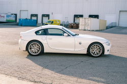 2007 BMW Z4 M Coupe in Alpine White III over Imola Red Nappa
