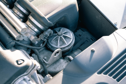 2007 BMW Z4 M Coupe in Alpine White III over Imola Red Nappa