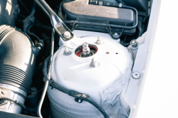 2007 BMW Z4 M Coupe in Alpine White III over Imola Red Nappa