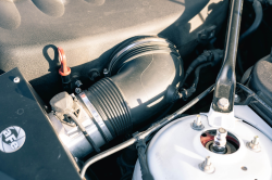 2007 BMW Z4 M Coupe in Alpine White III over Imola Red Nappa